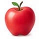 A red apple
