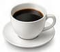 A cup of black coffee
